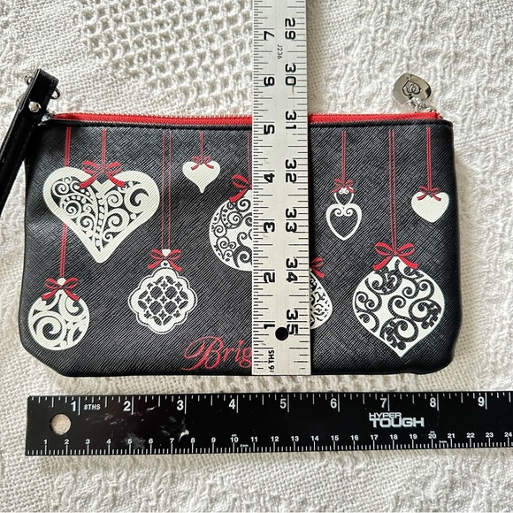 Brighton Collection “Love Notes” Wristlet Bag With Christmas Ornament Design - Picture 6 of 6